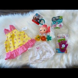 New baby girl bundle